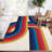 Hallway Runner Rug 2x6 - Modern Rugs Non Slip Non-Shedding Washable Soft Touch Carpet Runner Rug Stylish Area Rug Runner Home Beige/Blue/Pink-1311941203
