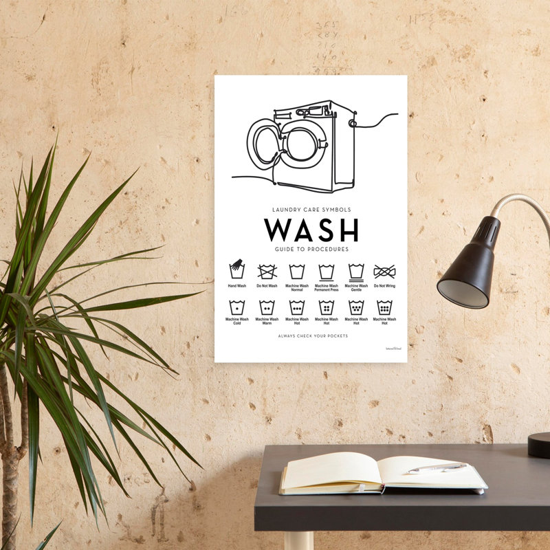 «Wash Guide To Procures», art contemporain abstrait, H 24 po x l 16 po