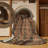 Machine Washable Art Deco Brown Area Rug-792676335