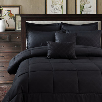 Jersey Knit Plaid Comforter