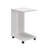 Modern Side Table, Diamond White, 27.6 x 25.6 x 17.7 inches | 100% Melamine Coated Particle Board, Thickness: 0.6 inches | Stylish Design for Living Room or Bedroom, Durable and Elegant Home Furniture-726836314