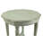 Dakota Traditional 24"Dia Round 1-Shelf End Table with Scalloped Top-804406516