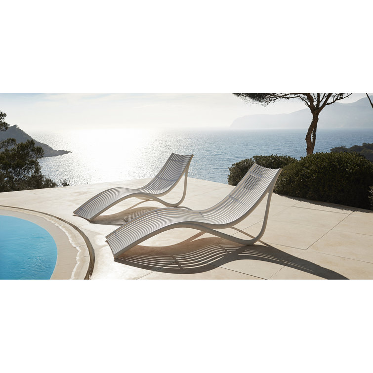 Ibiza 28.75'' Outdoor Chaise Lounge