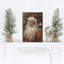 Portrait du père Noël en rouge-337808146