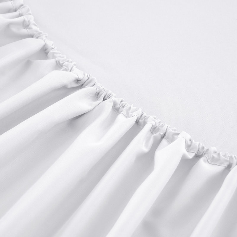  Microfiber / Polyester Sheet Set, Full Sheet Set with Fitted Sheet and 2 Pillowcases, White