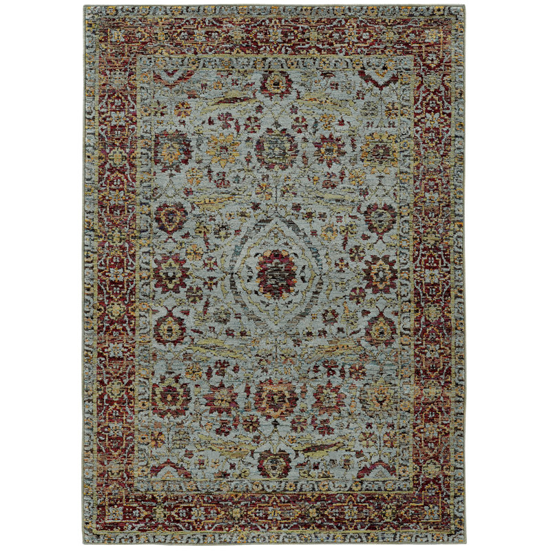 Tuma Oriental Indoor Rug, Rectangle 6'7" x 9'6"