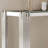 Sophisticated Double-Layer Tempered Glass Console Table with Stainless Steel Frame for Versatile Use-128695679