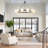 Chupp 12 - Light Chandelier Bubble Chandelier Lighting Black Wagon Wheel Chandelier Light Fixture