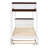 Triple Sleeper Bunk Bed With Built-In Charging Desk & Trundle-1297940391