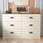 Commode 6 tiroirs 47,24 po Allyannah