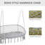 Balancelle en macramé pour 2 personnes Outsunny-2116837476