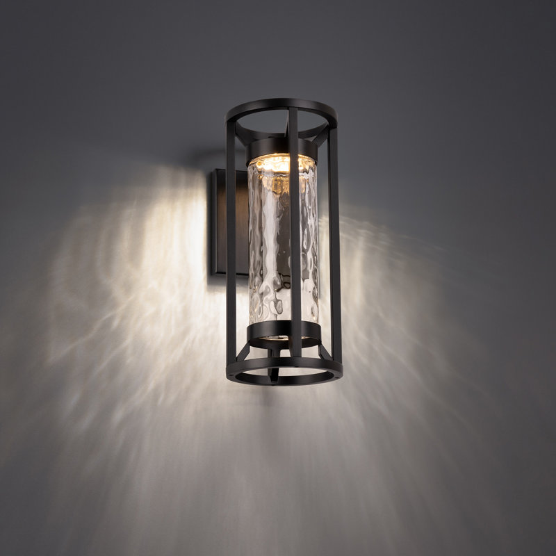 Roslyn 1 - Light LED Outdoor Armed Sconce, 19" H x 7" W x 8.13" D, 16W