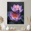 «Mauve gris gris Essence de fleurs III», impression d'art mural Lotus-2063501568-2063501570