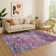 Premium Machine Washable Lubbers AMF1724 Geometric Rug