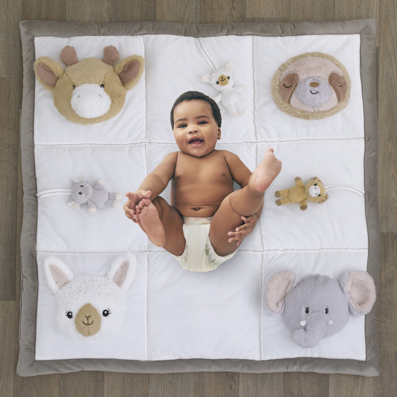 Nojo 3D Animals Fabric Playmat