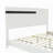 High Gloss 3-Piece Bedroom Set Floating Bed Frame Queen Size Platform Bed With LED Light & 2 Nightstands