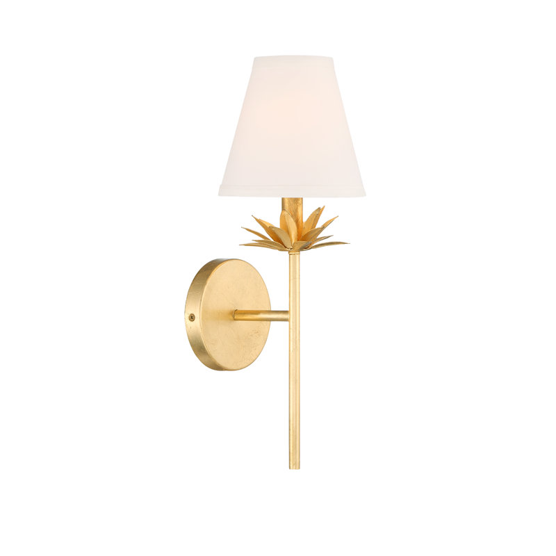 Applique murale articulée 1 lumière Ryland, Doré