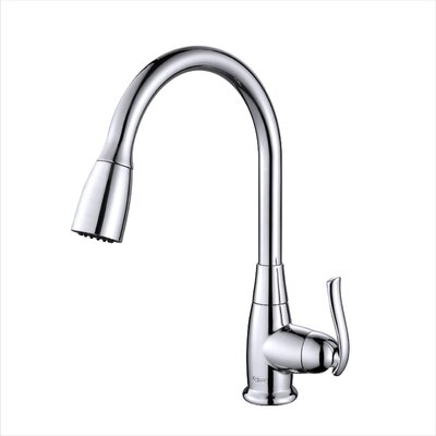 Premium Pull Down Single Handle Kitchen Faucet with Optional Soap Dispenser -  Kraus, KPF-2230CH