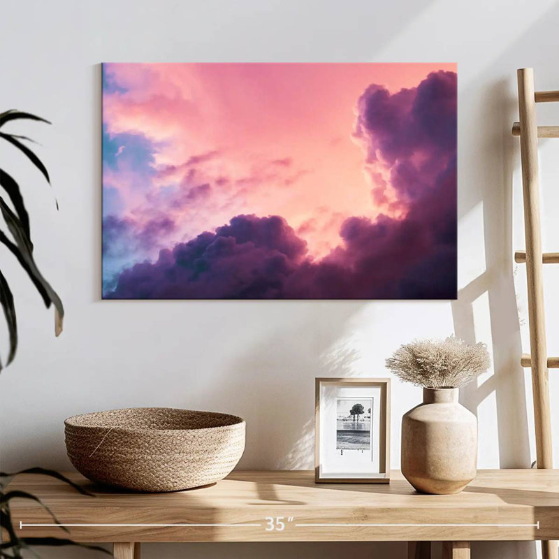 Coucher de soleil Cloudscape, H 16 po x l 24 po