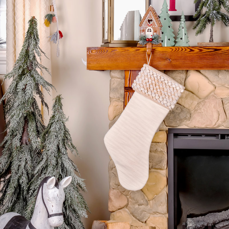 Textured Cuff Stocking