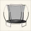 Trampoline 8 pi Springfree No Gap