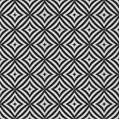 Tapis gris/zone noire à motifs West Bridgewater