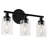 Snellville 3 - Light Dimmable Black Vanity Light-264995881