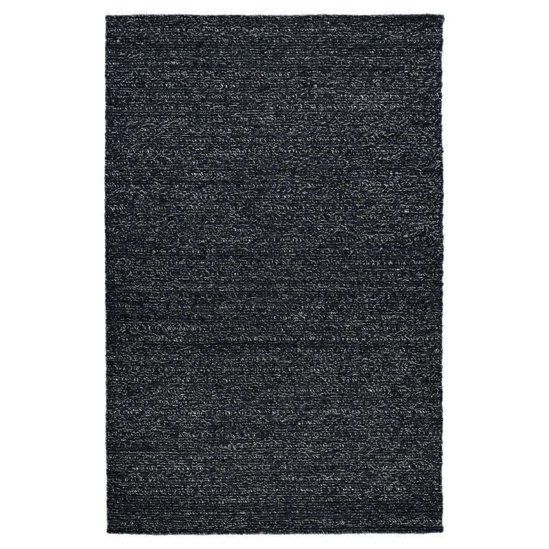 Tapis décoratif en laine fabriqué à la main Davie New Zealand, Rectangle 2 pi x 3 pi
