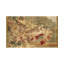 Hand-Knotted High-Quality Cream and Green Area Rug