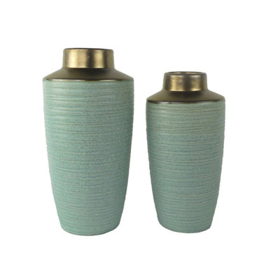 Jovantae Ceramic Table Vase Set