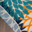 Tapis intérieur/extérieur Alsaedi floral vert/bleu/orange-1227183241
