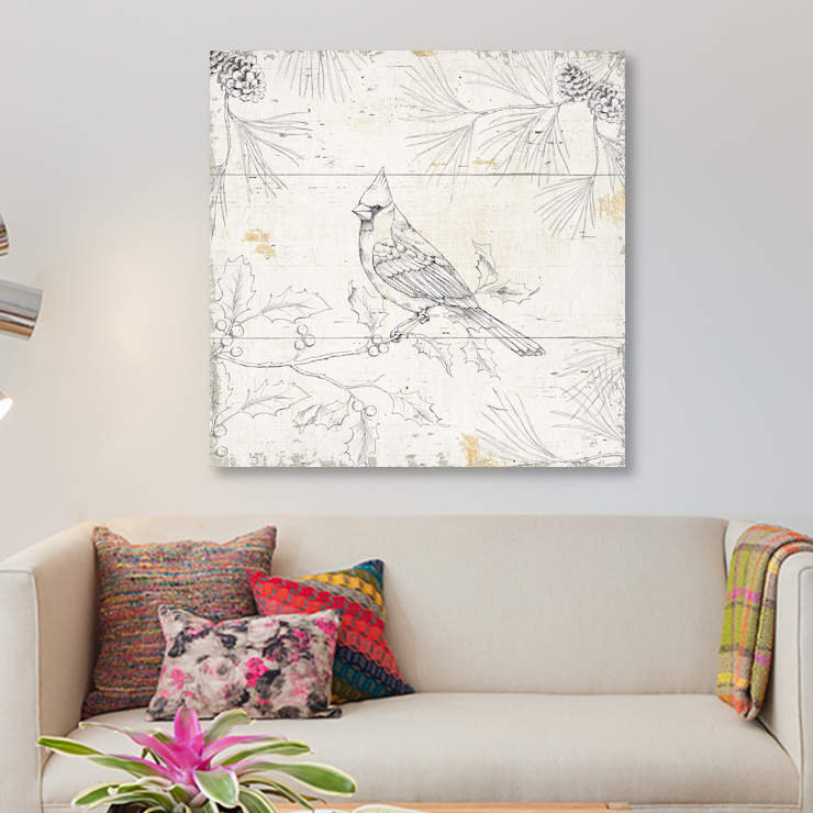 «Wild and Beautiful XI», impression sur toile, H 12 po x l 12 po x P 1,5 po, Toile tendue, Pas de tapis