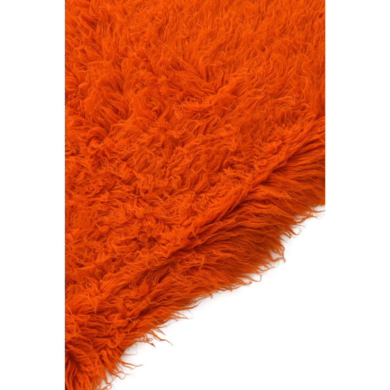 Tapis orange 4 x 6 Pinson