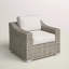 Chaise de patio entièrement assemblée avec coussins-1096472461