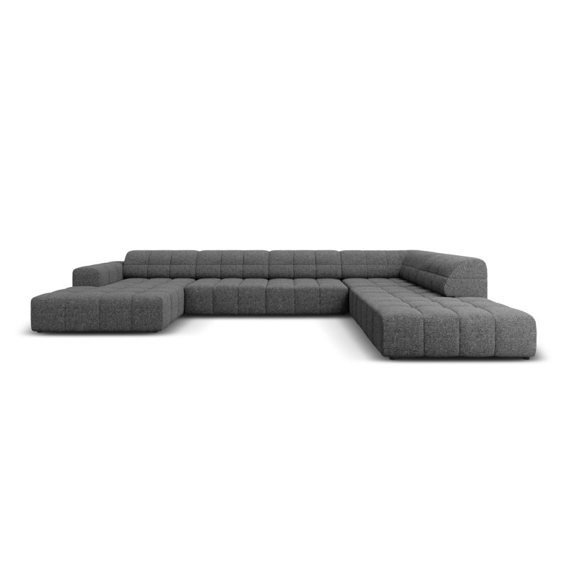 Chicago Modular Corner Sofa, Dark Grey, Right Hand Facing