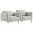 Fauteuil Rae (ensemble de 2)
