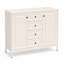 Console contemporaine à tablette réglable pour salle de lavage et chambre à coucher