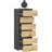 Gelincik Particle Board Rectangle Storage Unit Accent Chest