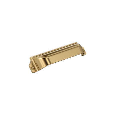 Poignée coupelle 3 pièces ou 3-3 / 4 pouces (76 mm ou 96 mm) Haven Champagne