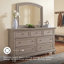 Commode double 7 tiroirs avec miroir Austinburg