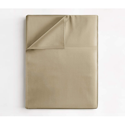 400 Thread Count Cotton Flat Sheet – Cooling, Breathable & Soft Top Sheet