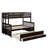 Twin Over Full Bunk Bed With Trundle And Drawers-140584563