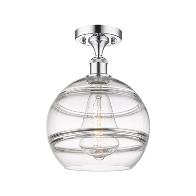 Plafonnier semi-encastré 1 lumière Ballston - Adrieanna