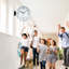 Horloge murale double 11 po