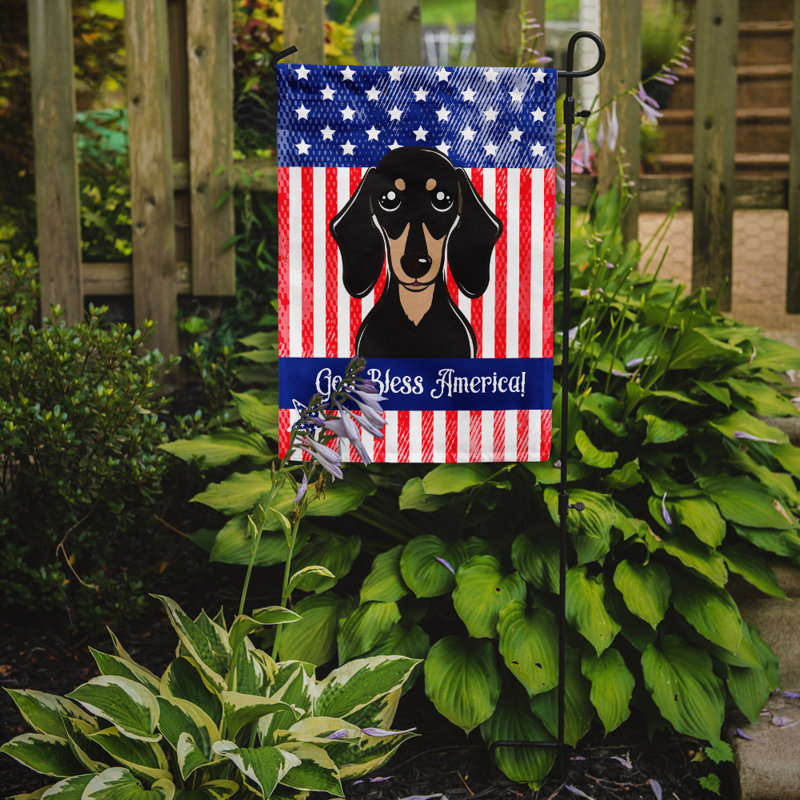 Drapeau de jardin Leighanne, Teckel 1