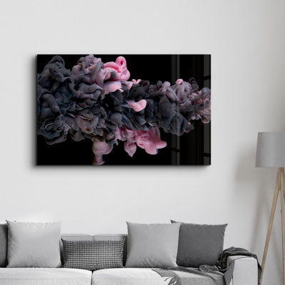 Elegant Tempered Glass Wall Art Painting, 13.8 x 21.7 inches | 100% Tempered Glass, Thickness: 0.16 inches | UV Printed for Vibrant Colors | Perfect for Home Decor, Living Room, & Office Spaces