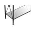 Latavion 101cm Glass Top Console Table