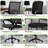 Ergonomic Swivel Home Office Chair Adjustable Lumbar Support, Height, and Tilt Function, Comfortable Design for All-Day Productivity-98598237