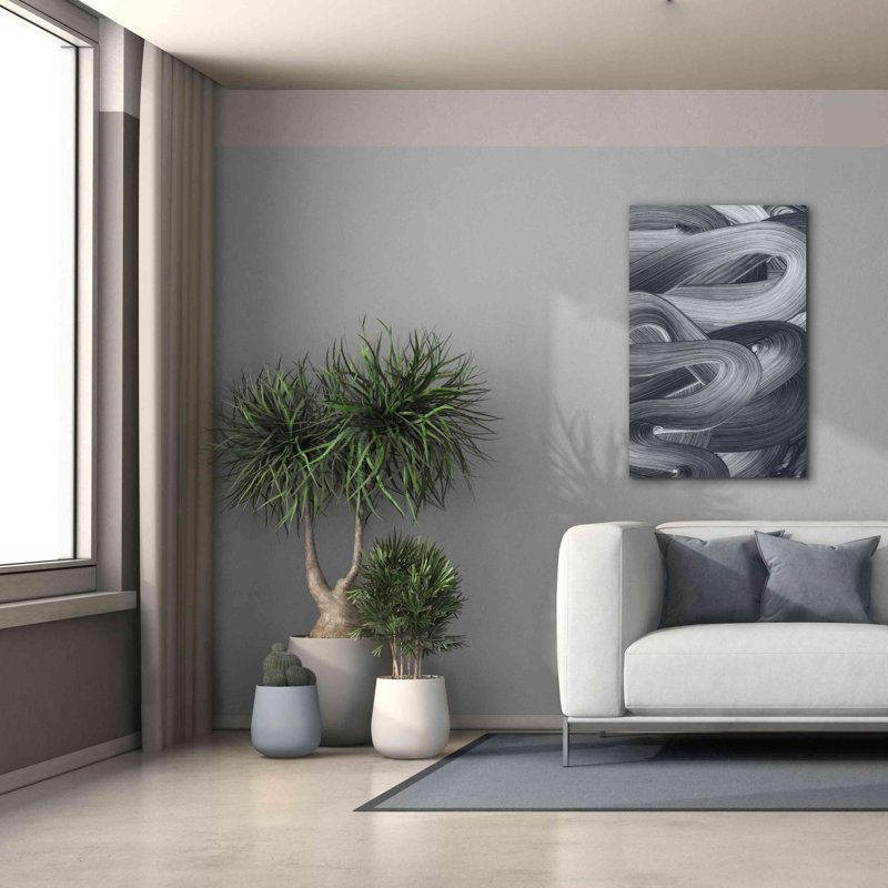 «Brushed 4» par Design Fabrikken sur toile, H 40 po x l 26 po x P 1,5 po