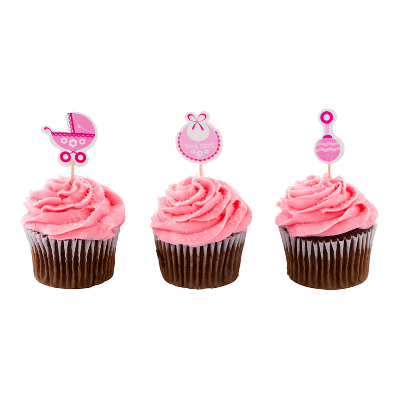 Top Cake Disposable Party Supplies, Pink